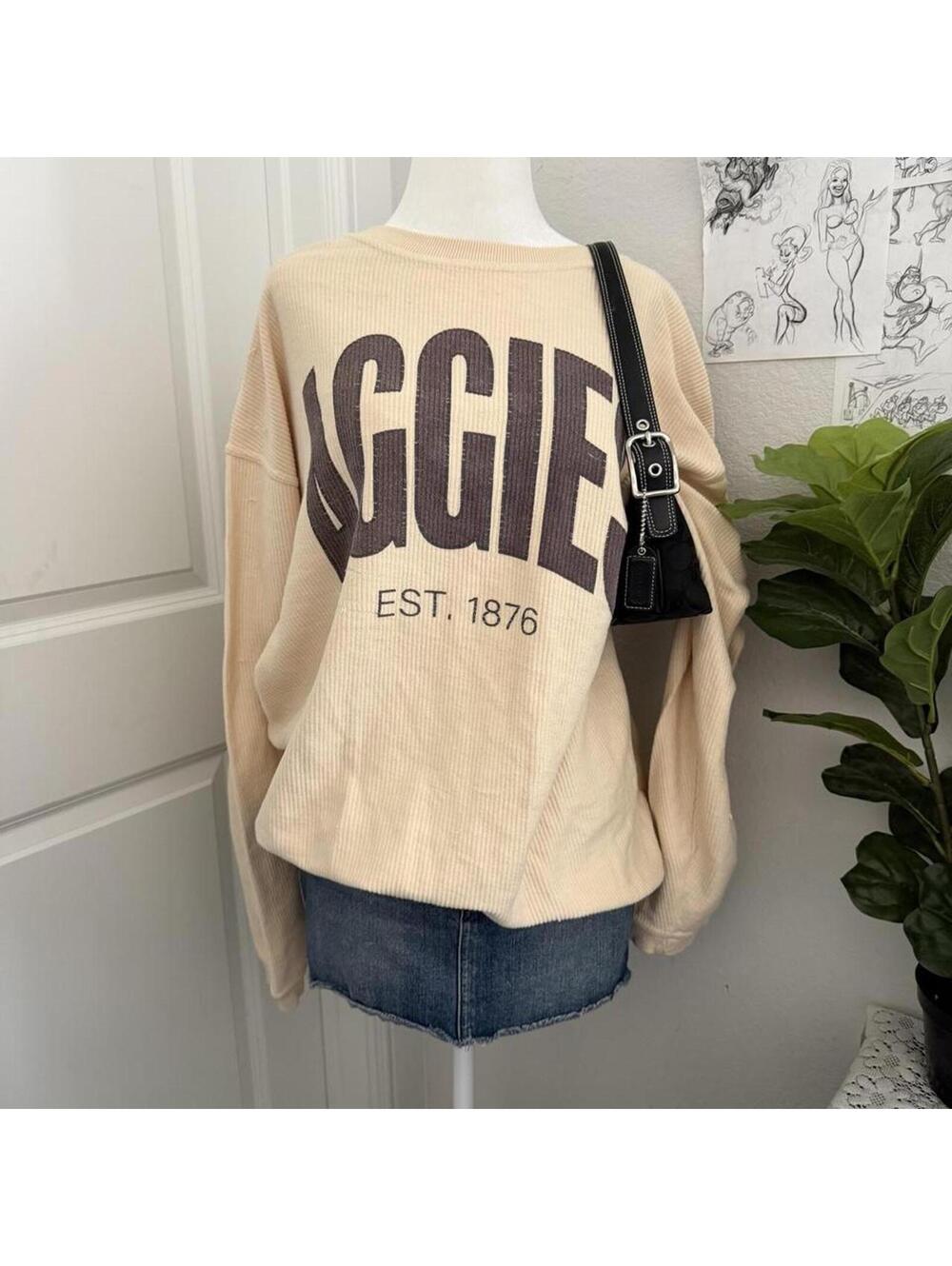 Aggies long sleeve top
